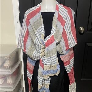 Striped Multicolor Shawl